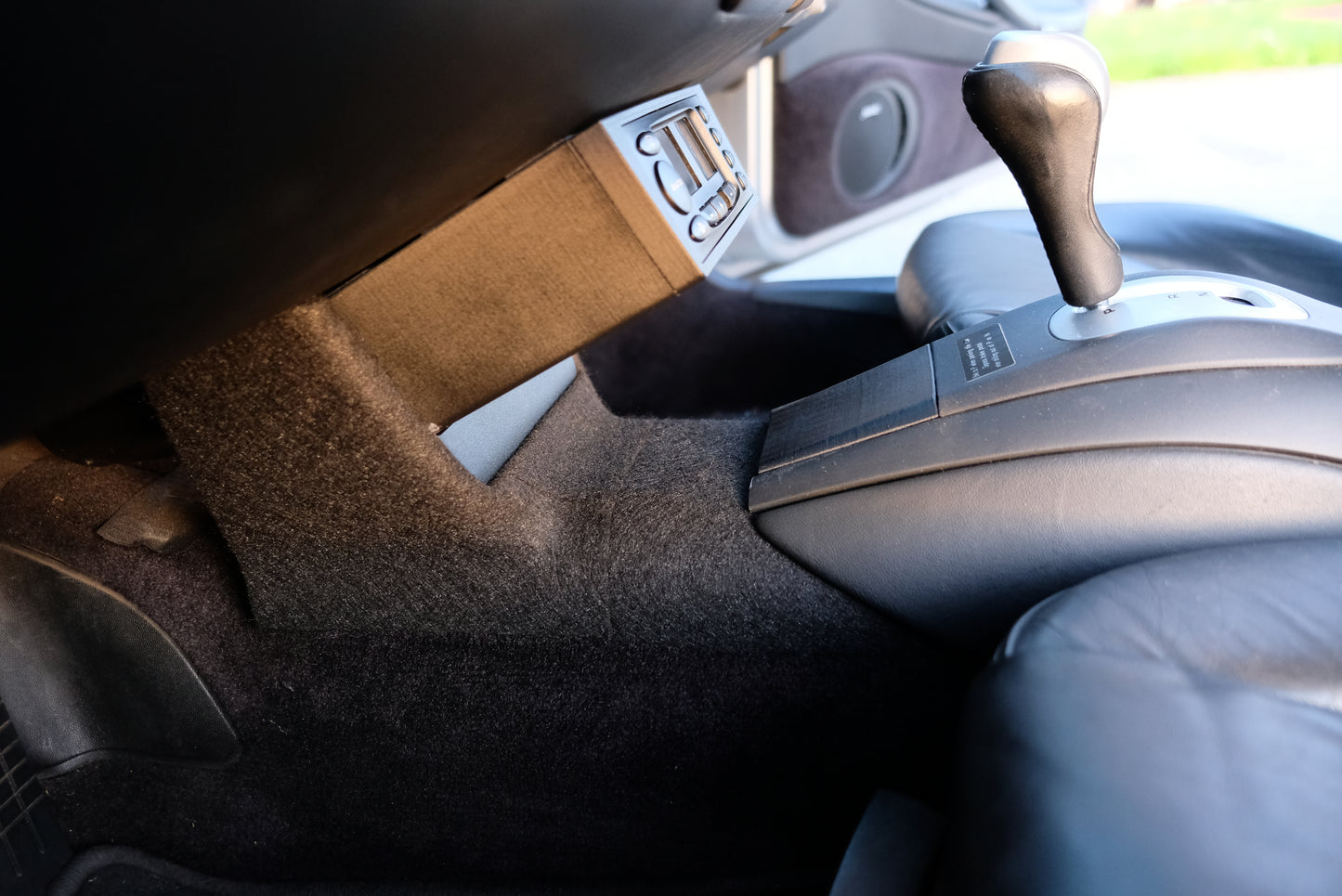 Porsche 996 HVAC-Integrated Center Console Delete